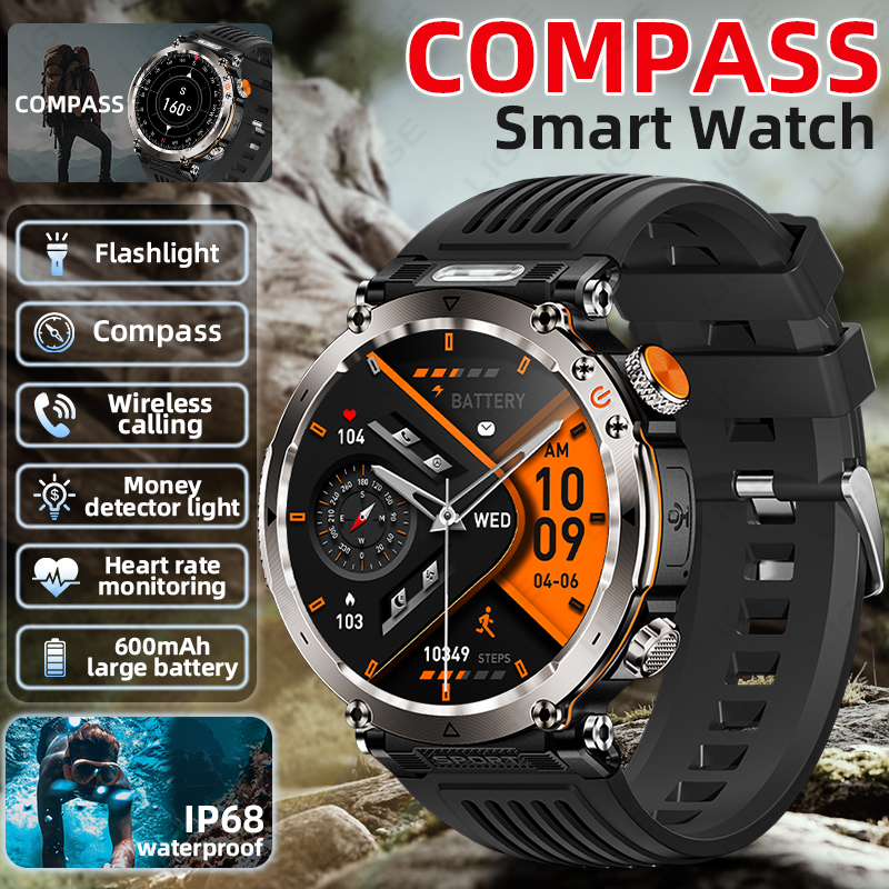 New Military Outdoor Smartwatc - Watch Smart Smartwatch recension och pris