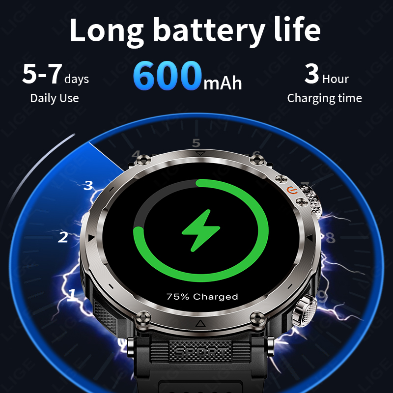 New Military Outdoor Smartwatc - Watch Smart Smartwatch recension och pris