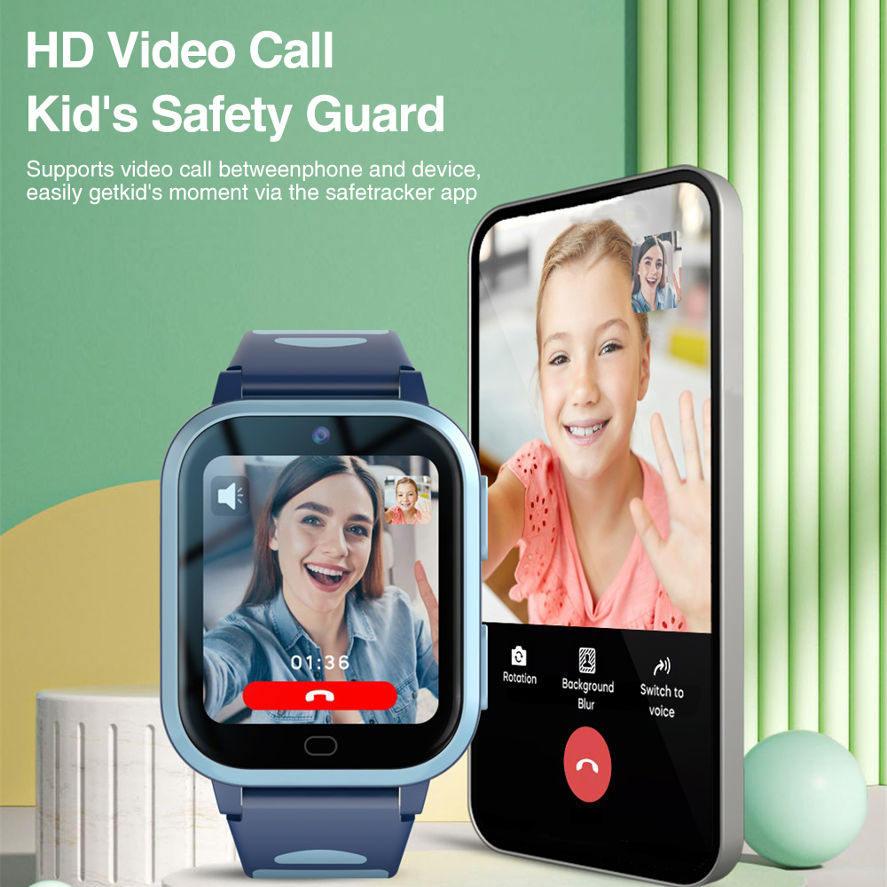696 New 4G Video Call Kids Sma - Smartwatch Watches For Kids With Gps recension och pris