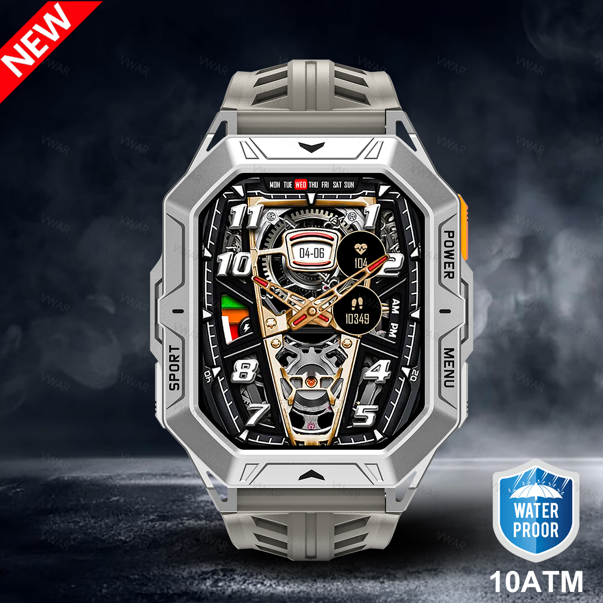 Tactical Smart Watch VWAR TANK - Watch Vs Smartwatch recension och pris