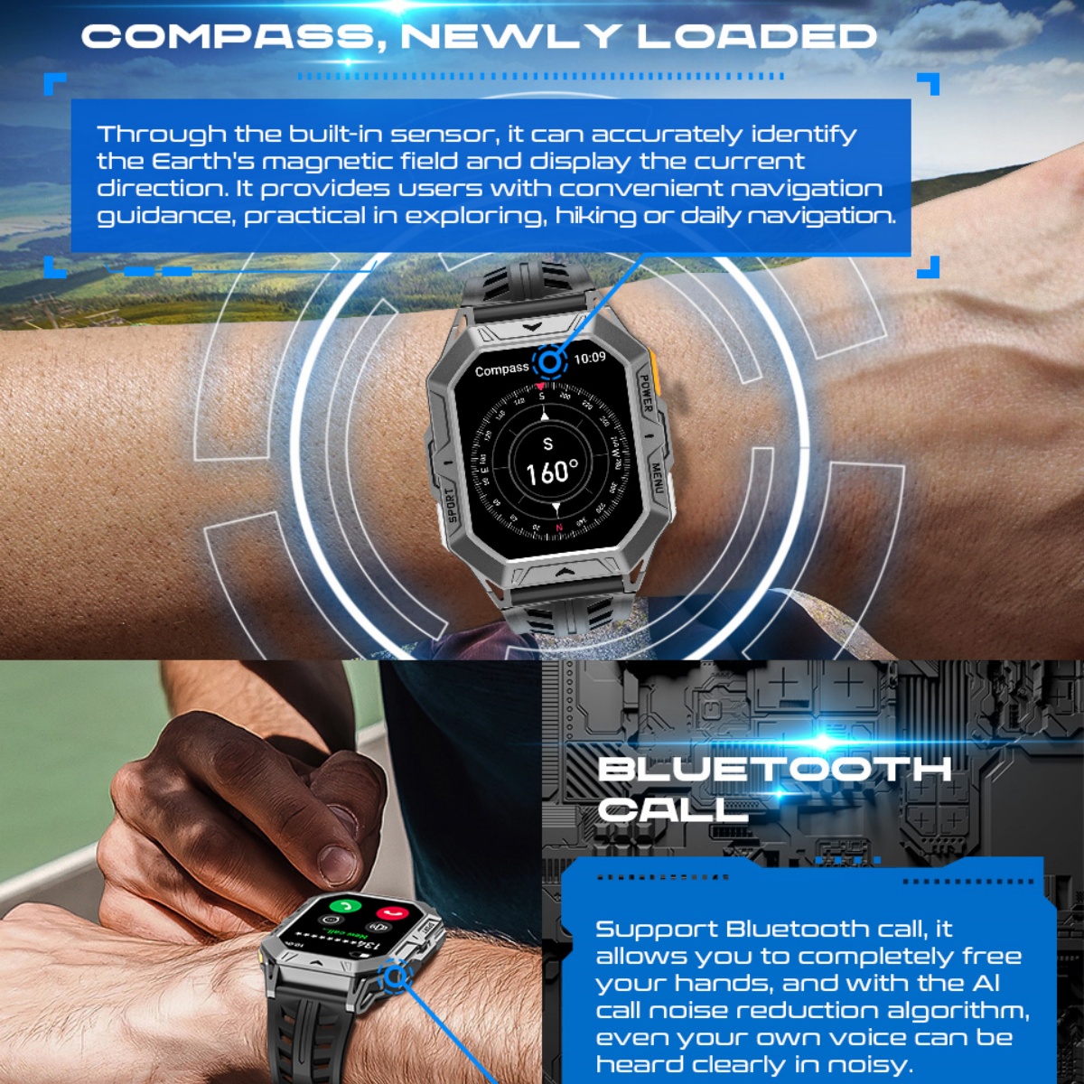 Tactical Smart Watch VWAR TANK - Watch Vs Smartwatch recension och pris