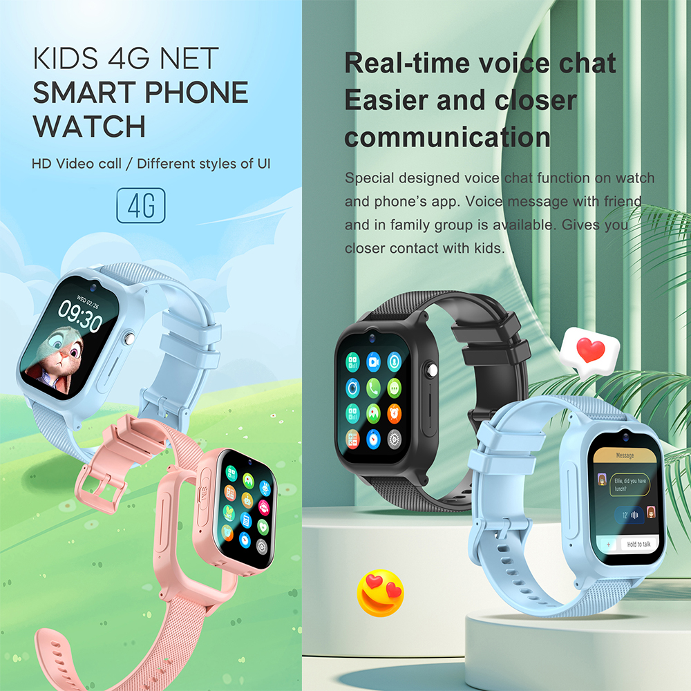 Kids 4G Smart Watch Phone GPS  - Smartwatch Watches For Kids With Gps recension och pris