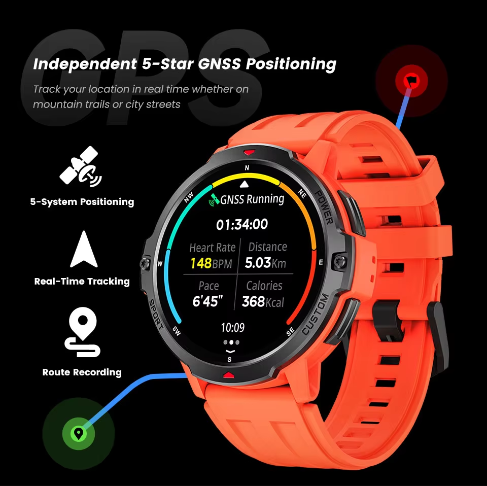 C31 GPS Smart Watch Fitness Tr - Smartwatch Timex Watches For Men recension och pris