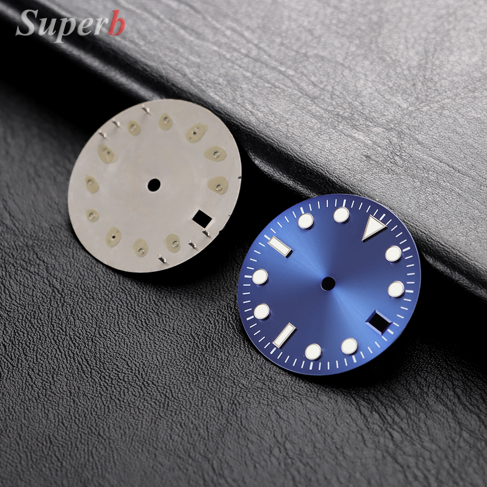 NH35 28.5mm Green Luminous S D - Luminous Dial Face recension och pris