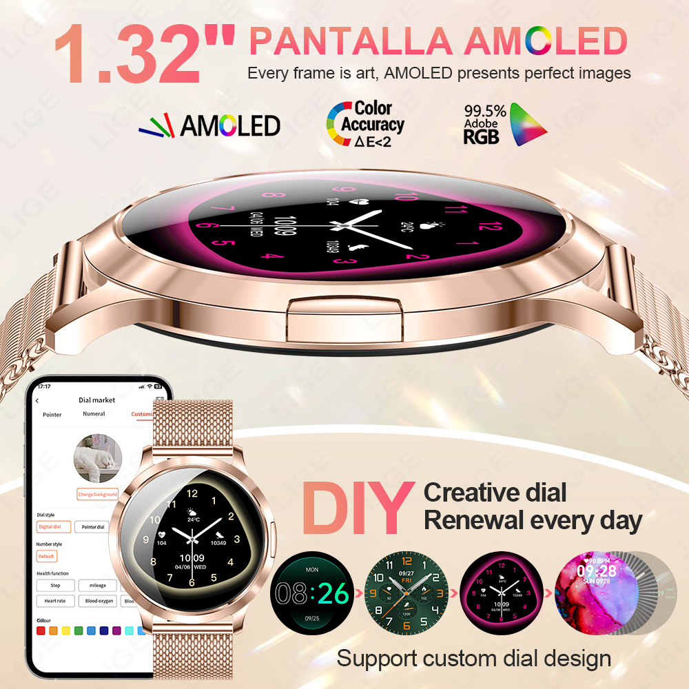 LIGE 2025 New Smart Watch For  - Smartwatch Angelo Watches recension och pris