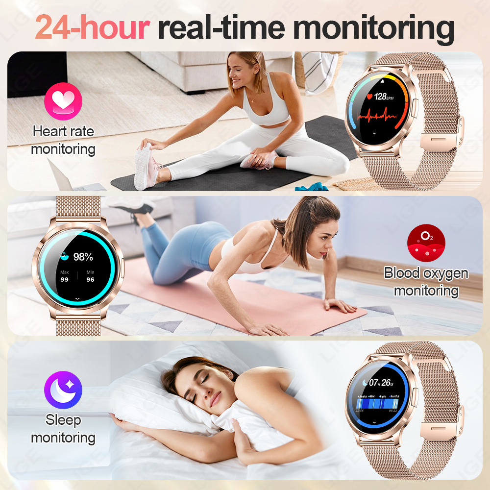 LIGE 2025 New Smart Watch For  - Smartwatch Angelo Watches recension och pris