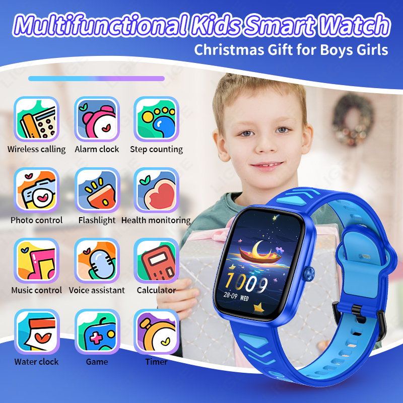 LIGE 2026 Kids Smart Watch Chi - Smartwatch Watches For Kid Girl recension och pris