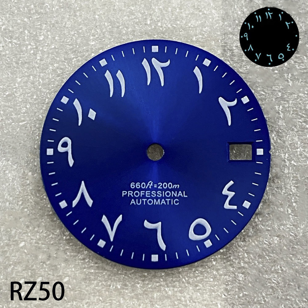 28.5mm sun patterned Arabic S  - Luminous Dial Face recension och pris