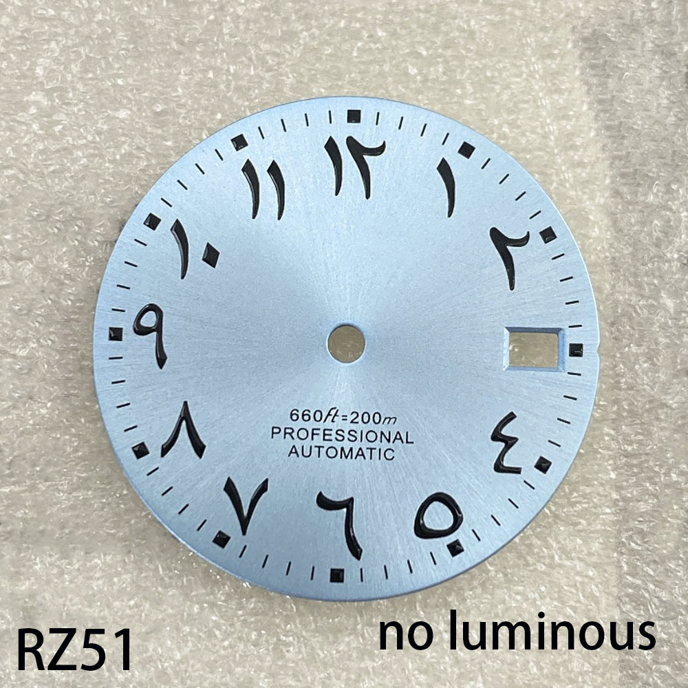 28.5mm sun patterned Arabic S  - Luminous Dial Face recension och pris