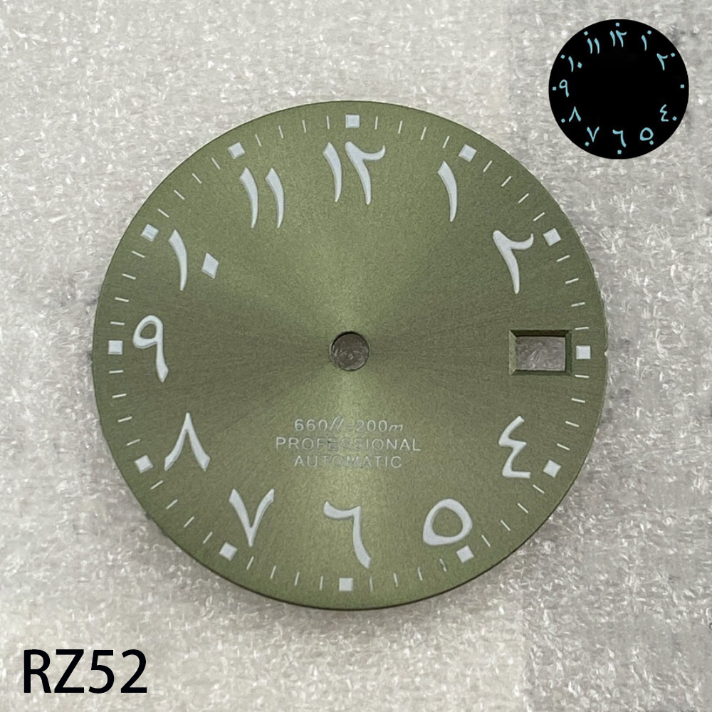 28.5mm sun patterned Arabic S  - Luminous Dial Face recension och pris
