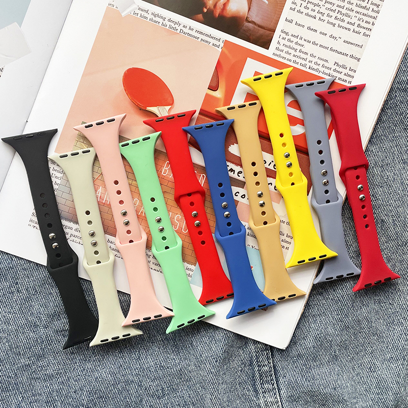 Slim Silicone strap for Apple  - Smartwatch Apple Watches For Men recension och pris
