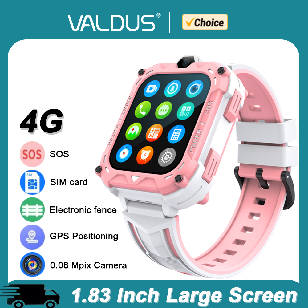 VALDUS VK39 4G Kids Smartwatch - Smartwatch Watches For Kids With Gps recension och pris