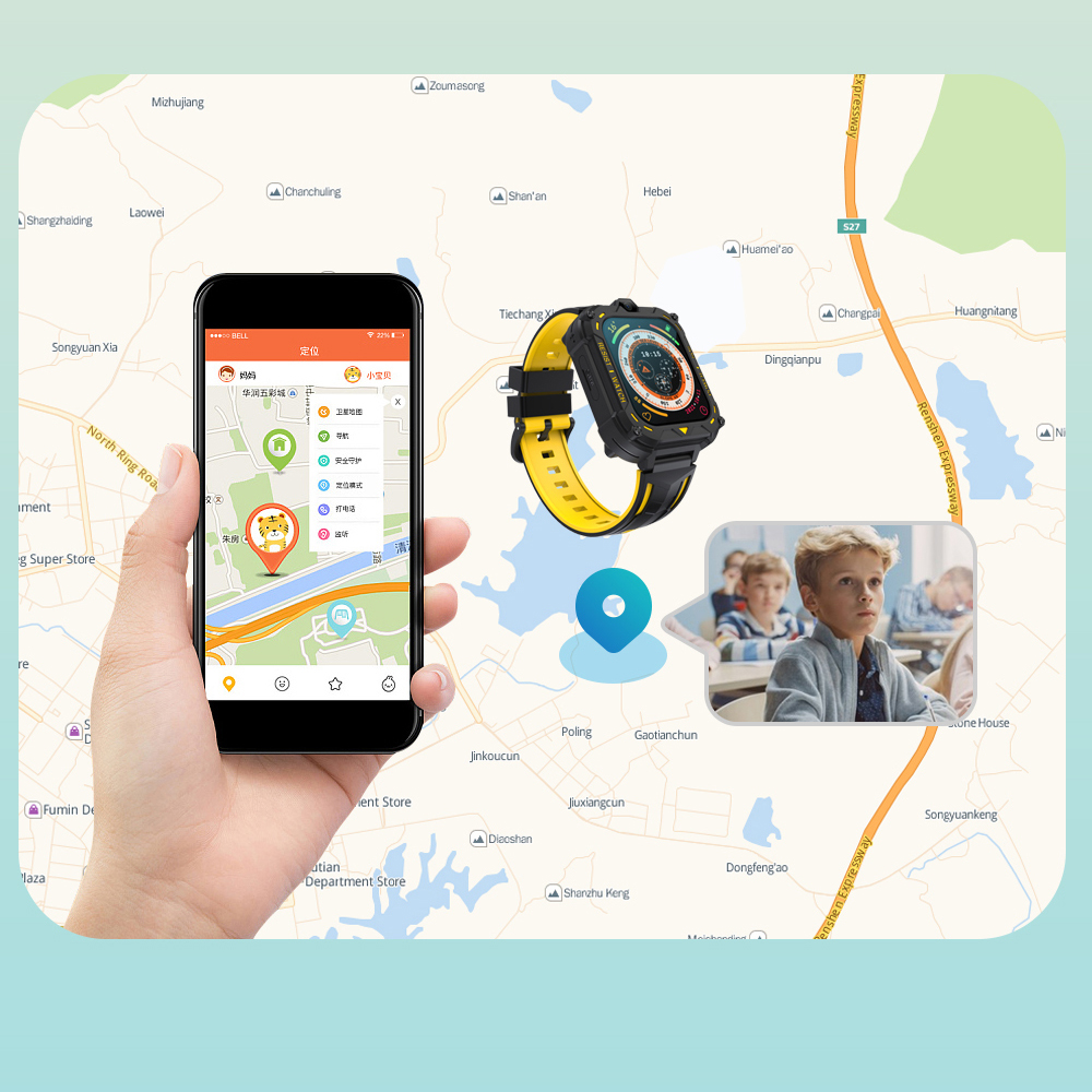 VALDUS VK39 4G Kids Smartwatch - Smartwatch Watches For Kids With Gps recension och pris