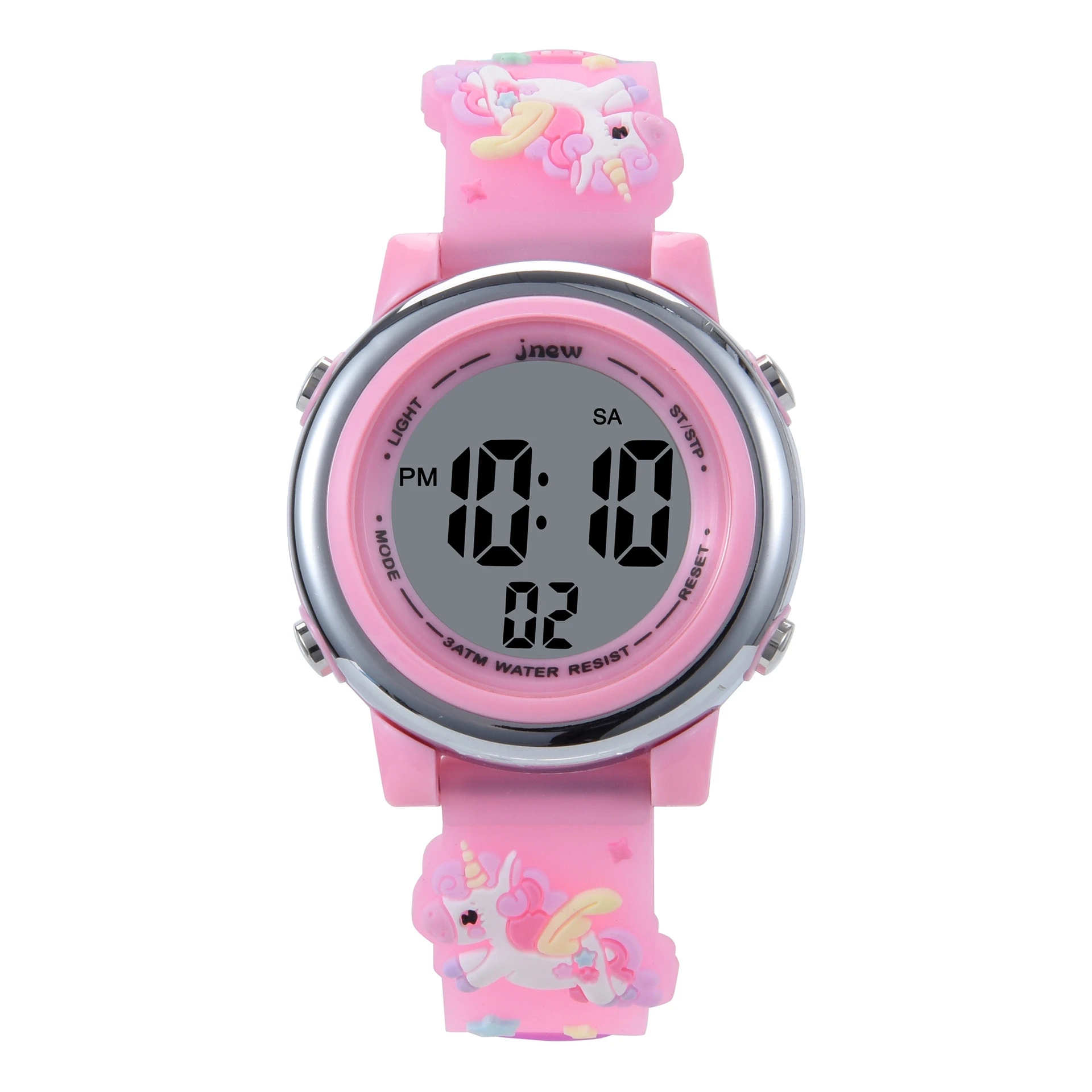 Children's Cartoon LED Electro - Smartwatch Pink Watches For Girls recension och pris