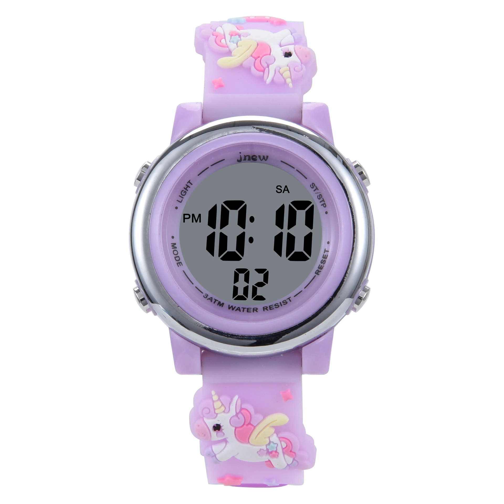 Children's Cartoon LED Electro - Smartwatch Pink Watches For Girls recension och pris