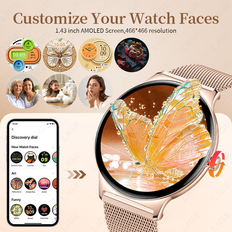 2026New 7.9mm Ultra-Slim Smart - Smartwatch Angelo Watches recension och pris