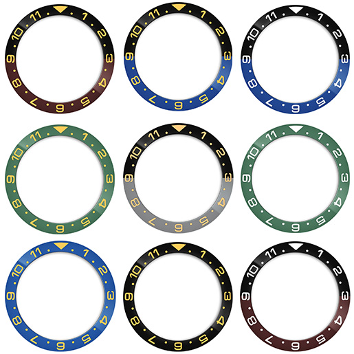 Ceramic 38mmx30.7mm GMT Watch  - Watch Bezel Insert recension och pris