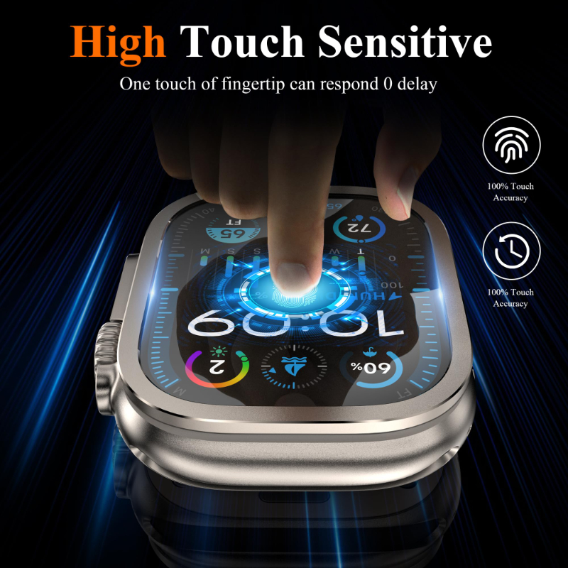 2pcs Tempered Glass for Apple  - Smartwatch Apple Watches For Men recension och pris