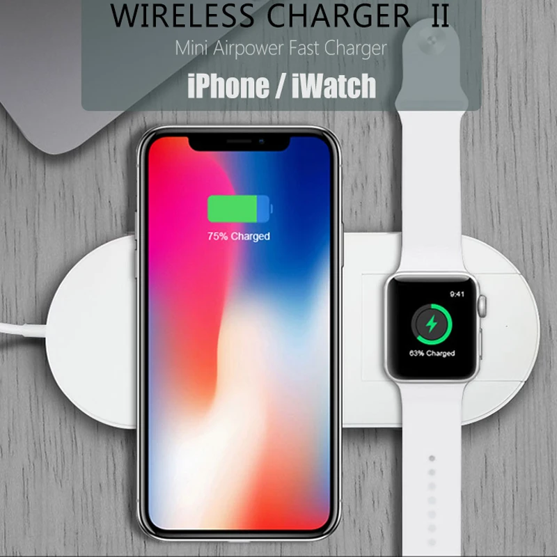 2 in 1 Fast Wireless Charger P - Watch Watch Xs recension och pris