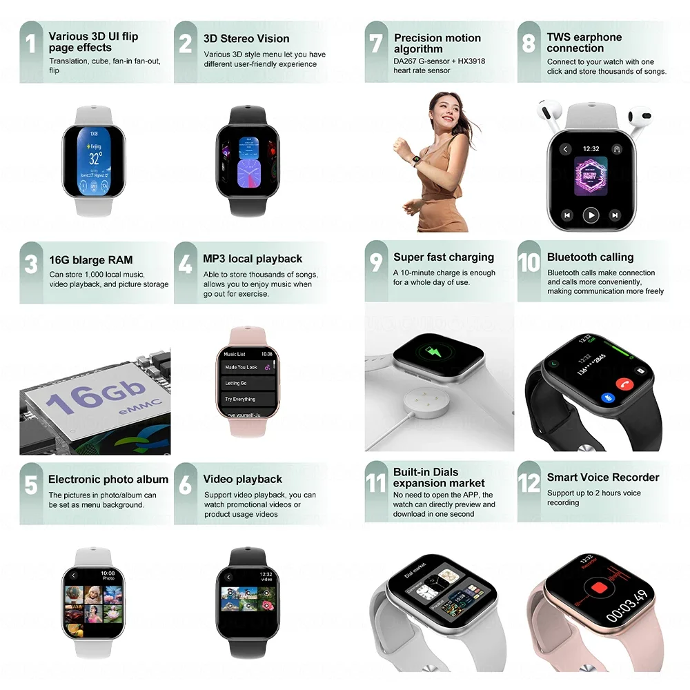 New DT Watch X Mini Smart Watc - Smartwatch Timex Watches For Men recension och pris