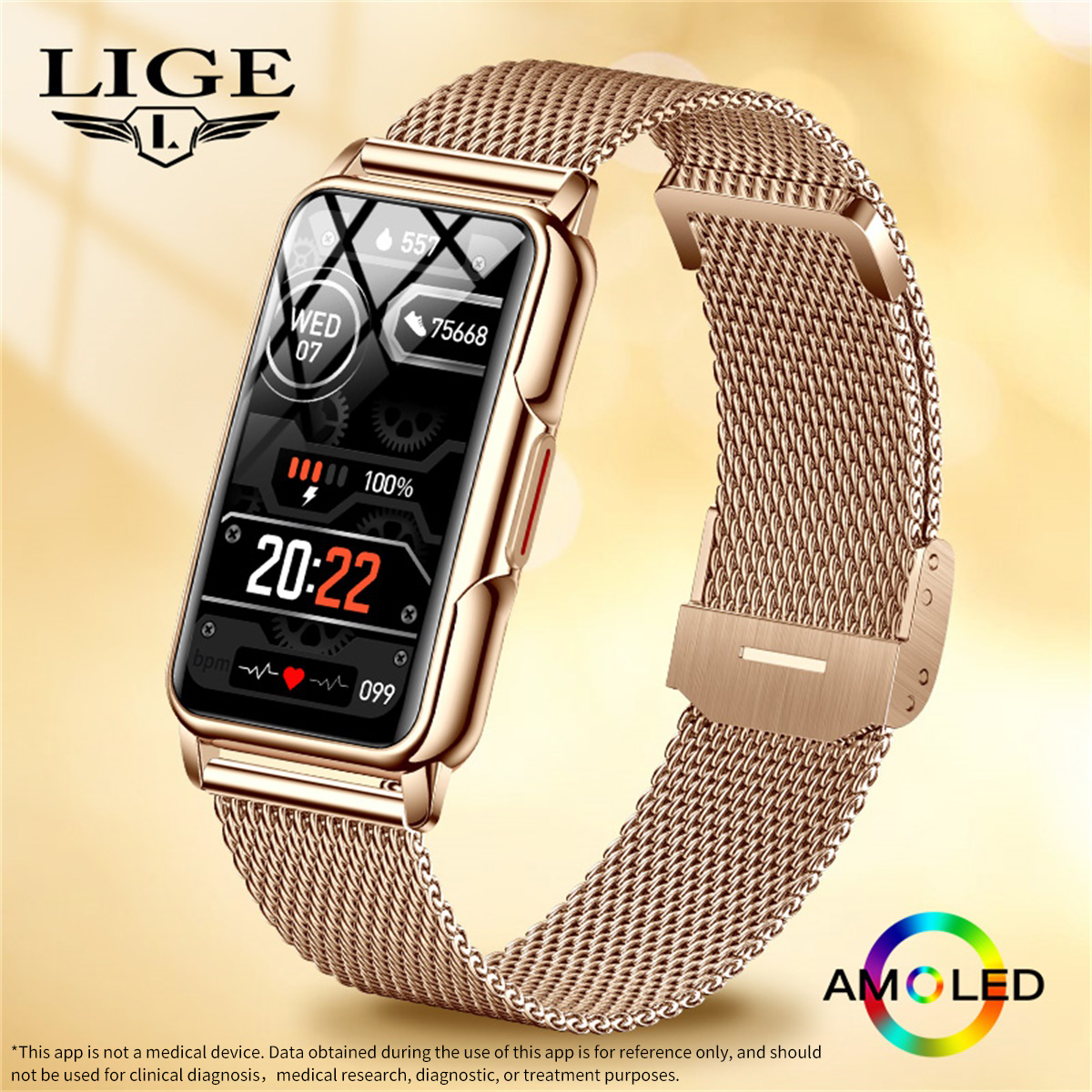 LIGE Smart Watch Men Women Fit - Watch Smart Smartwatch recension och pris