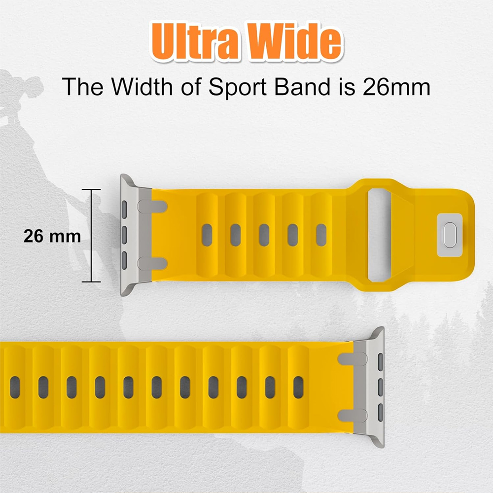 Metal+Silicone Strap for Apple - Smartwatch Apple Watches For Men recension och pris