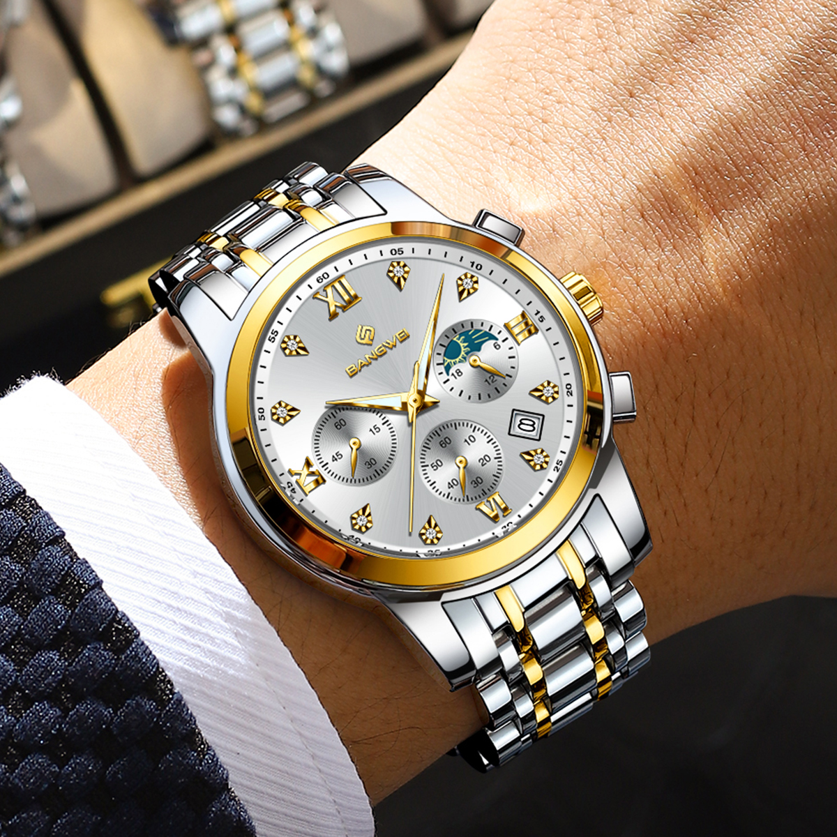 BANGWEI New Luxury Men Watches - Smartwatch New Watches For Men recension och pris